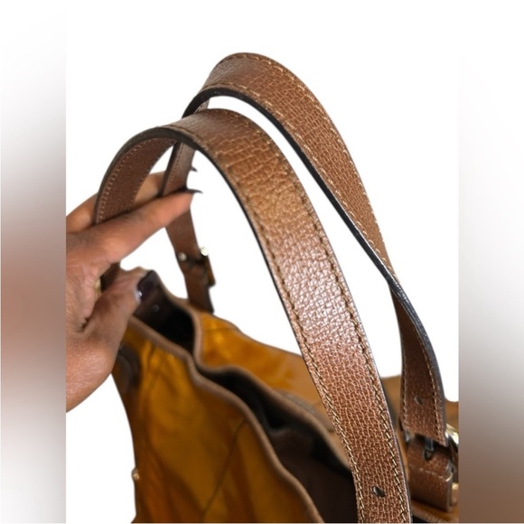 Tod's Yellow and Brown Shoulder Bag/crossbody - Picture 4 of 14